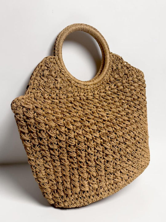 Straw Women's Handbag Brown
