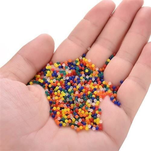Set Mărgele Hidrogel Zola Multicolore Expandabile În Apă Biodegradabile Diametru 3mm 20x5 G
