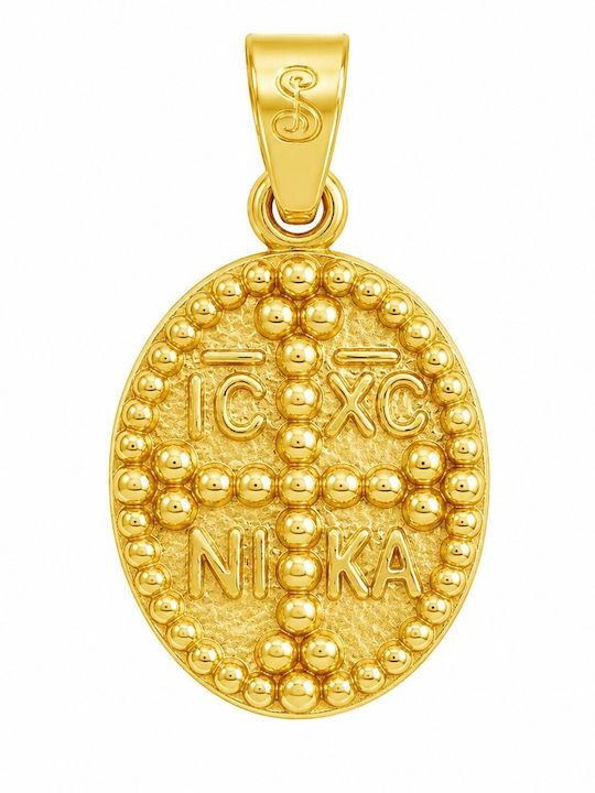 Senzio Belibasakis Charm Talisman Konstantin aus 9K Gold