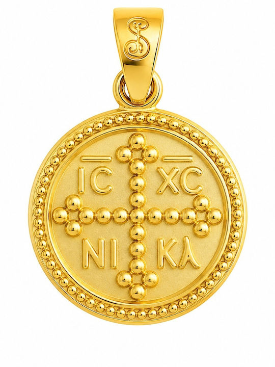 Senzio Belibasakis Charm Talisman Konstantin aus 9K Gold