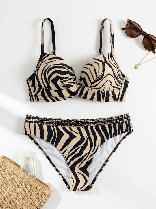 Bikini Set Animal Print Zebra BZ77319M