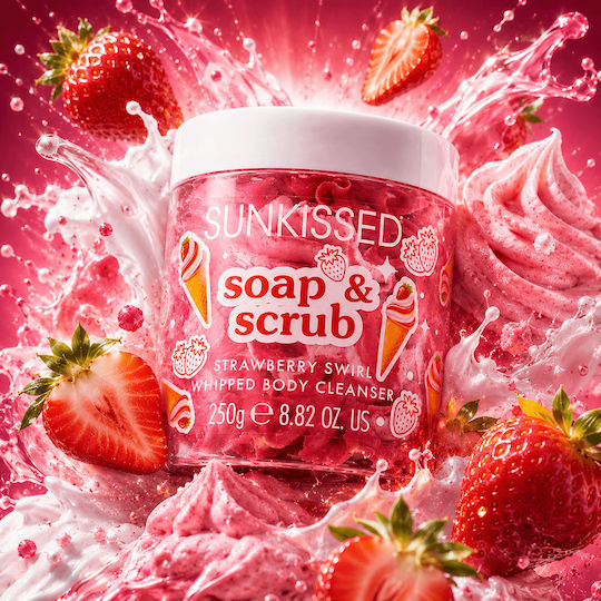 Sunkissed Σαπούνι Απολέπισης Σώματος 250gr