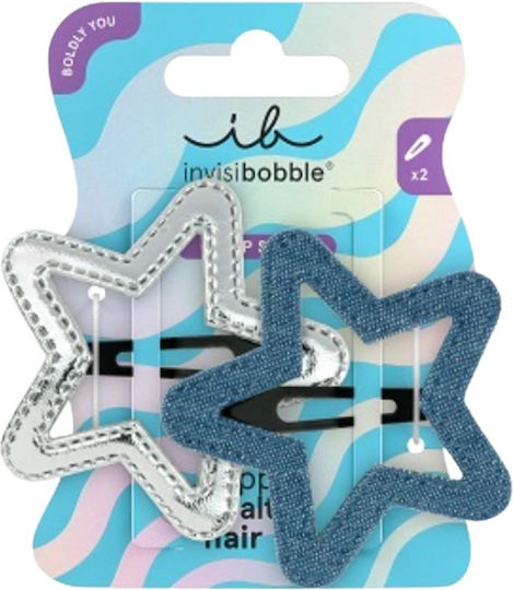 Invisibobble Snapclips Happy Healthy Hair Starlight Serenade 4 броя