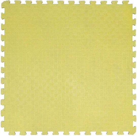 Olympus Sport 606065.1.3cm.Blue Gym Puzzle Mat Double Sided Blue/Yellow 100x100x1.3cm 1pc