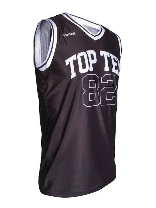 Top Ten Tricou Fără Mâneci Pentru Bărbați 99401.XS.Galazio Negru