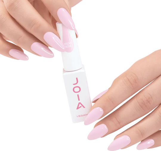 JOIA Vegan Vegan Nagellack Lang anhaltende Politur Schnelltrocknend Milky Rosa 15ml