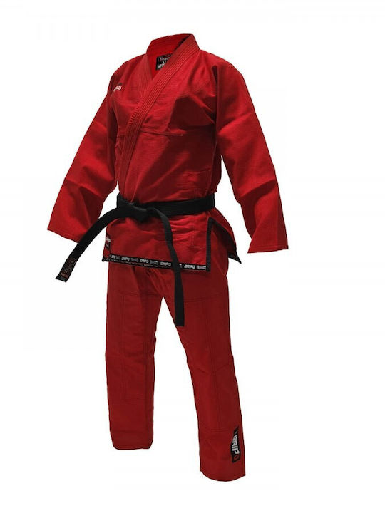 Olympus Sport Ανδρική Στολή Brazilian Jiu Jitsu Κόκκινη