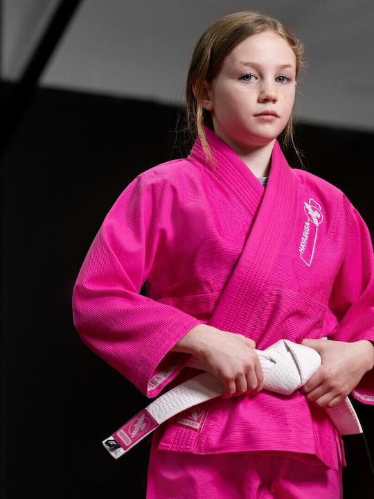 Hayabusa Kids Brazilian Jiu Jitsu Uniform Pink