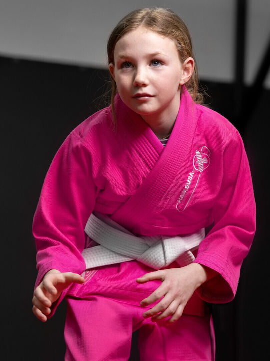 Hayabusa Kids Brazilian Jiu Jitsu Uniform Pink