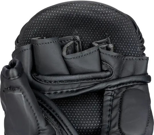 Top Ten Contender MMA-Handschuhe Schwarz Goldfarben