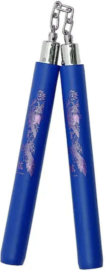 Nunchaku Αλυσίδα Αφρολέξ Δράκος Μαύρο
