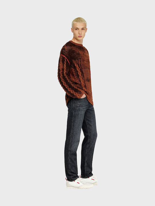 Herren Jeanshose mit Regulär Gerade Anwendung Schwarz Denim