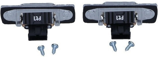 Loro Kennzeichenbeleuchtungen LED für Seat Alhambra Volkswagen Sharan