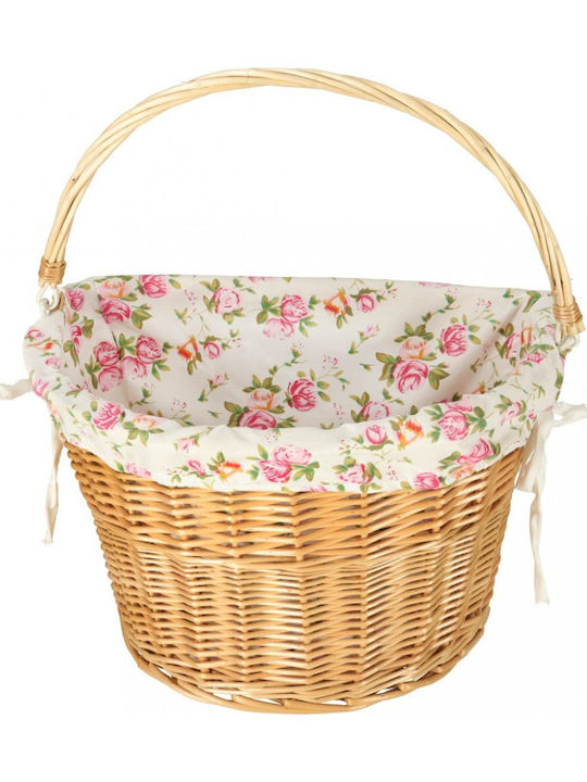 ikonka Bicycle Basket Pink