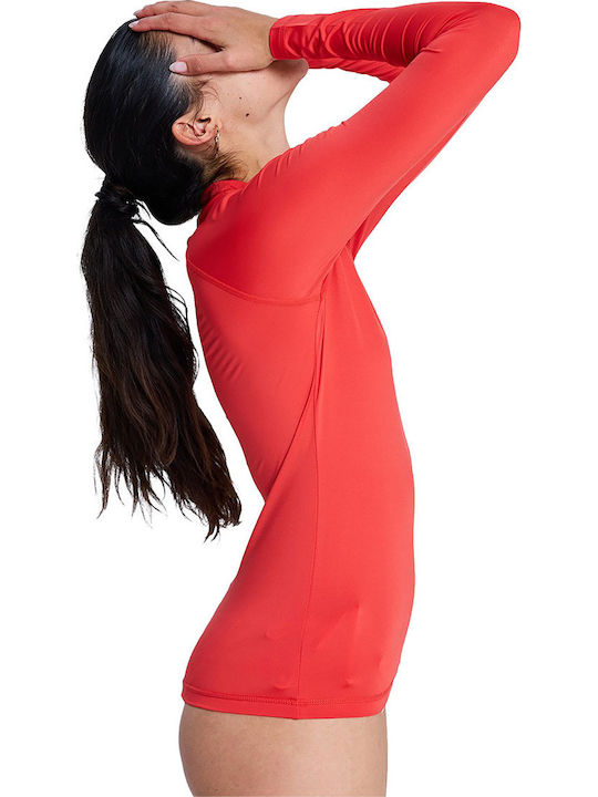 Roxy Whole Hearted Women's Long Sleeve Sun Protection Shirt Red