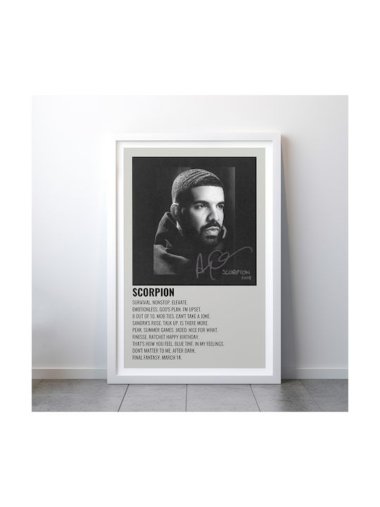 Music Poster Scorpion Drake Ms610 40cm X 50cm-70440pd155927