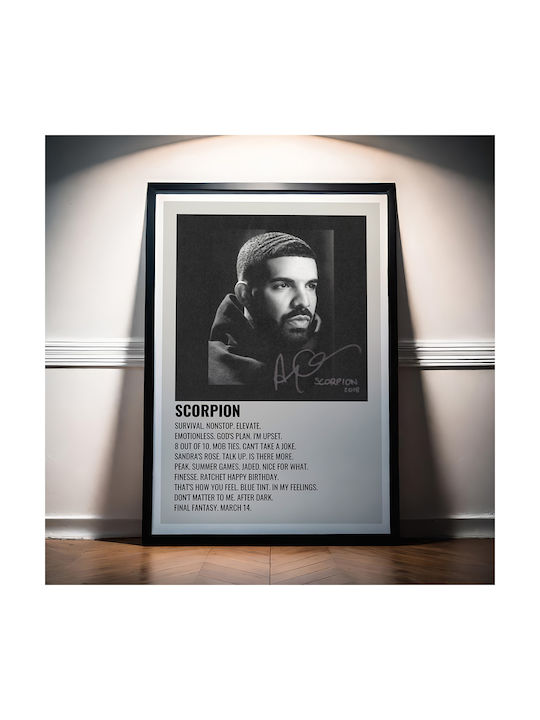 Music Poster Scorpion Drake Ms610 40cm X 50cm-70440pd155927