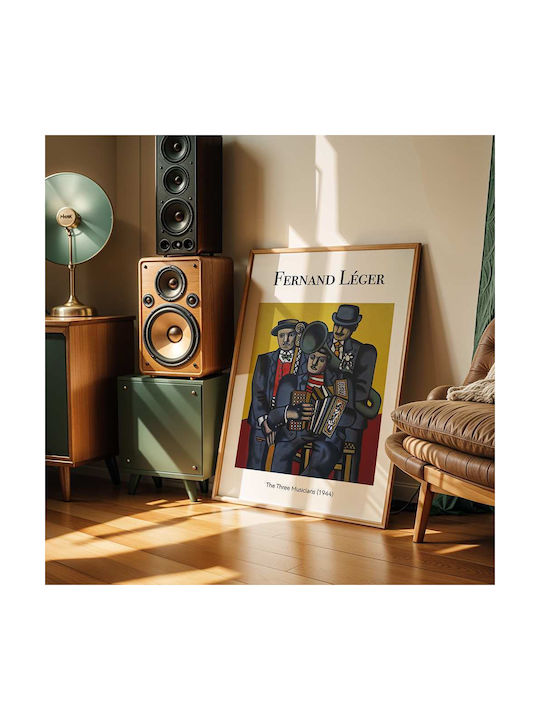 Poster Fernand Leger Three Musicians Art131 40cm X 50cm-56076pd156677