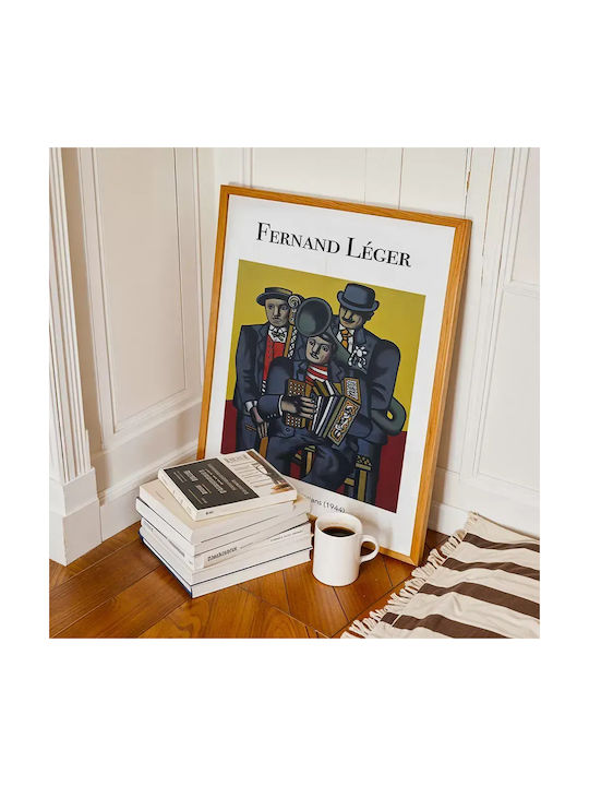 Poster Fernand Leger Three Musicians Art131 40cm X 50cm-56076pd156677