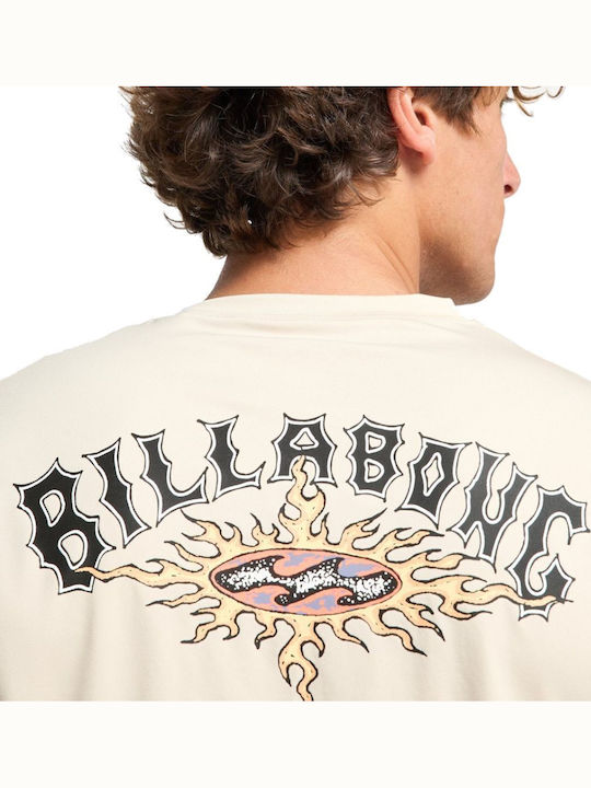 Billabong UPF 50+ Мъжка Дълъг Ръкав Слънцезащитна Блуза Бежова