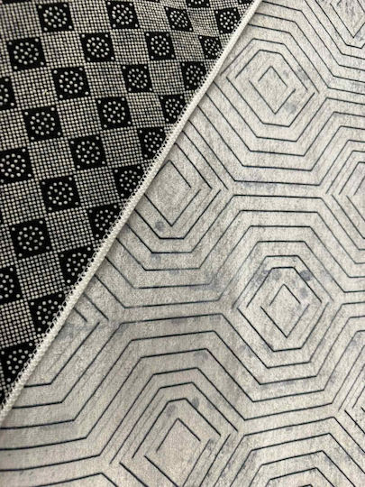 Linea Home Non-slip Runner Grey 75x200cm