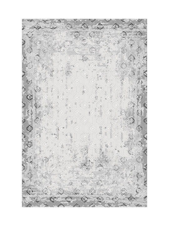 Linea Home Αντιολισθητικό Χαλί Διάδρομος Γκρι 75x200cm
