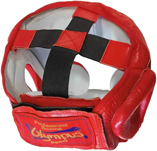 Olympus Sport 4068405 S Mavro Boxhelm Erwachsene Volles Gesicht Leder Schwarze