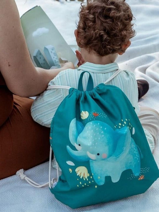 Sassi Junior Παιδική Τσάντα Πλάτης Μπλε 39x33εκ.
