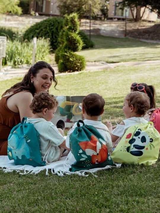 Sassi Junior Παιδική Τσάντα Πολύχρωμη 39x33εκ.