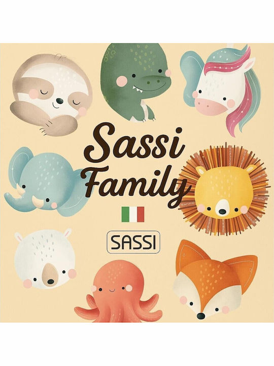 Sassi Junior Παιδική Τσάντα Πολύχρωμη 39x33εκ.
