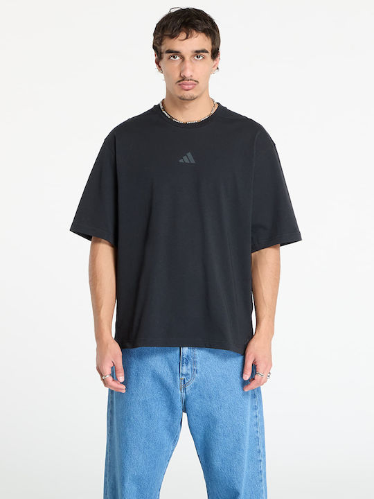 Power Sportliches T-Shirt Schwarz