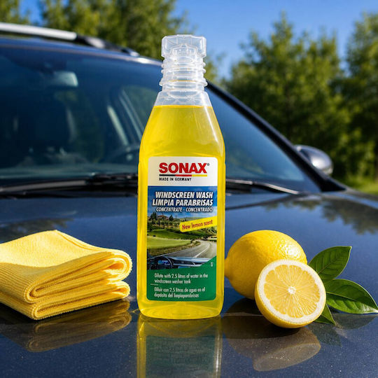 Sonax Windscreen Wash Concentrate Lemon Препарат за почистване Течен за Автомобилни Стъкла 250мл