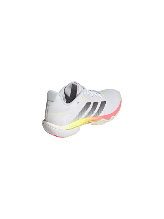 Crazyflight Men's Sport Shoes Volleyball White / Metallic Grey