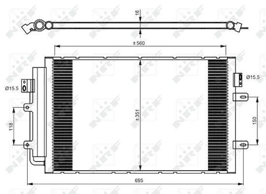 Klimakompressor Iveco Daily 06 3.0 Jtd 5801255825