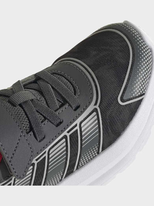 Tensaur Run 4.0 Kinder Sportschuhe Laufen mit Bügel- und Schleifenverschluss Graue