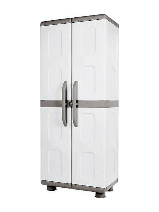 Δίφυλλη Ντουλάπα Αρια Πλαστική 73x44x179εκ.