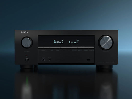 Denon AVR-X2900H Ενισχυτής Home Cinema 7.2 Καναλιών με Dolby Atmos Μαύρος