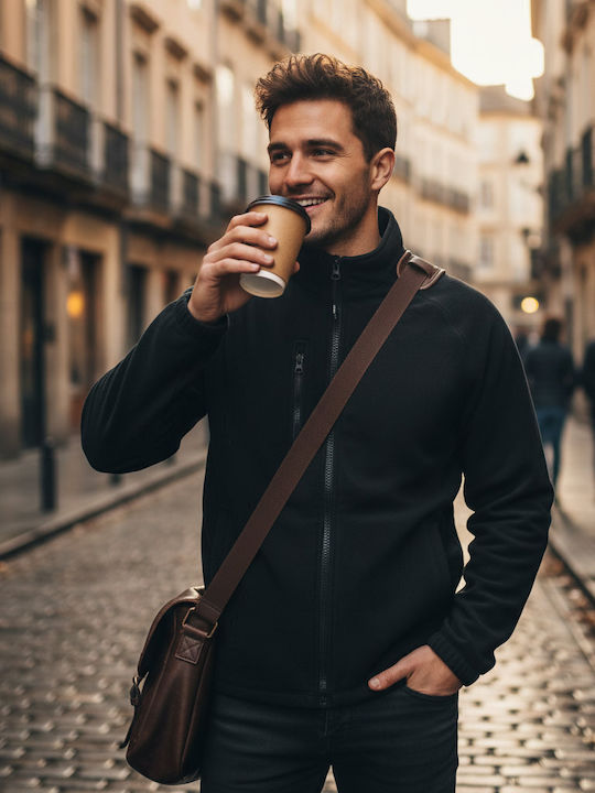 Payper Payper Herren Werbebekleidung Langärmelig Strickjacke Schwarz