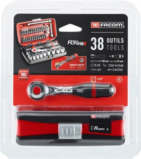 Facom Кастаня с Гайки 1\4" 39бр
