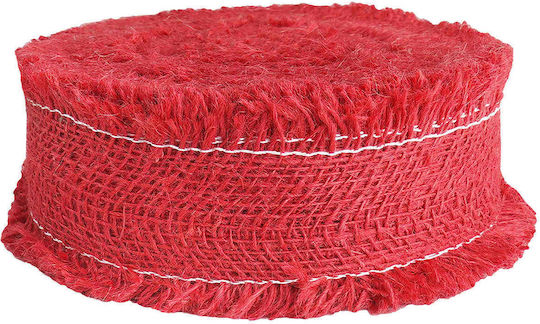 vidaXL Decoration Fabric 5x10000cm Red