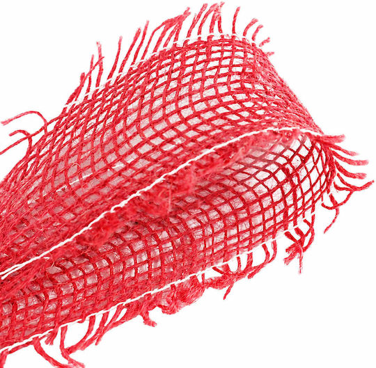 vidaXL Decoration Fabric 5x10000cm Red