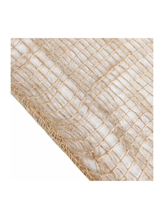 vidaXL Țesătură Decorațiuni Loneta 25x500cm Naturală