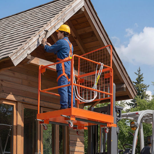 Vevor Stapler Klappbar in Orangenem Farbe