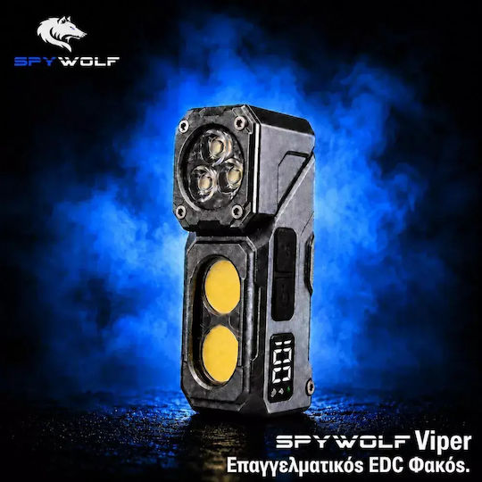 Spywolf Lanternă de Cap Reîncărcabilă LED IP65