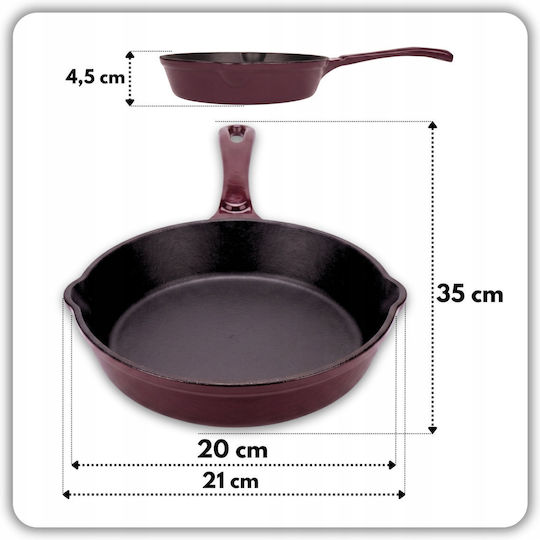 Atusa Hage Cast Iron Pan 20cm