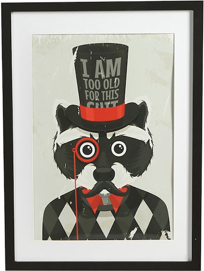 Next Wall Photo Frame with Black Wooden Frame 60x40