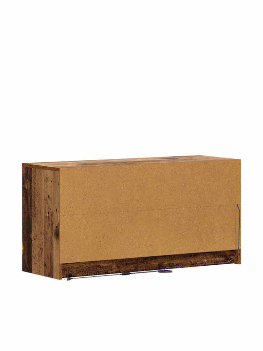 TV Stand Old Wood 100x34x50 cm
