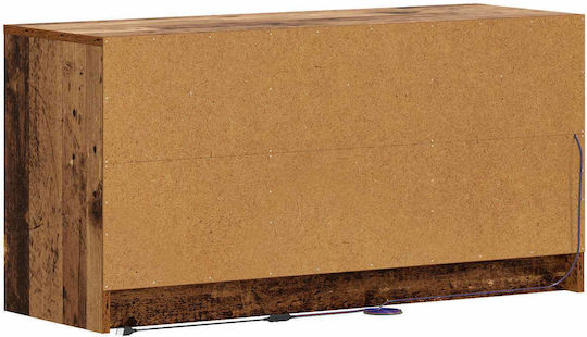vidaXL TV-Ständer Gebrauchtes Holz M100xT34xH50cm