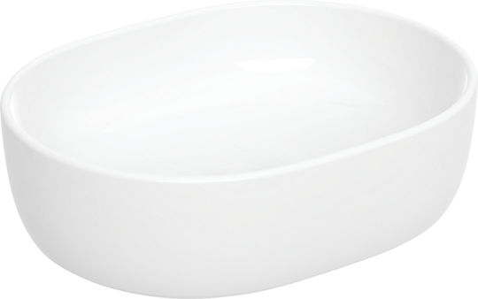 Geberit Einbau Badezimmerwaschbecken aus Porzellan 55x35cm Weiß Geberit Einbau Badezimmerwaschbecken aus Porzellan 55x35cm Weiß
