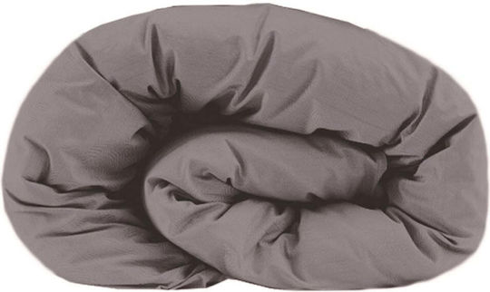 Carmel Coverlet Single Grey 150x220cm
